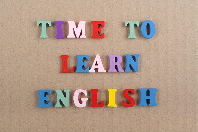 time to learn english!